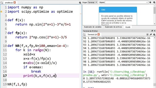 Método de Newton Raphson y Secante en Python смотреть онлайн