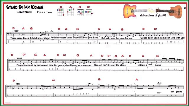 Stand by my woman-Lenny Kravitz per ukulele e ukubass смотреть онлайн