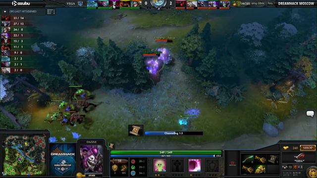 Vega Squadron vs 4CL - LB Final game 1 - Global eSports Cup Finals at DreamHack Moscow смотреть онлайн