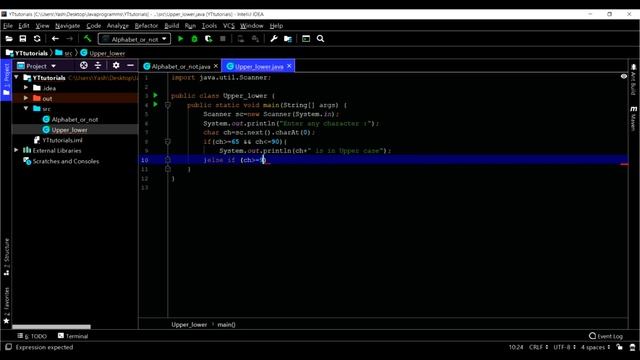 How to check Character is in Uppercase or in Lowercase in Java in Hindi || Programming Skills смотреть онлайн