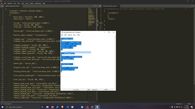 Increase Tab and Sidebar Font Size in Sublime Text (Windows) смотреть онлайн