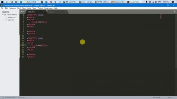 Package Control Install on Sublime Text 3 | Sublime Text 3 Setting and Package | HTML5