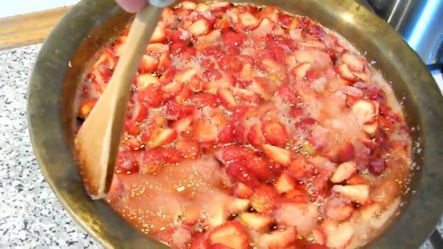 Простые рецепты, клубничное варенье/Simple recipes, strawberry jam смотреть онлайн