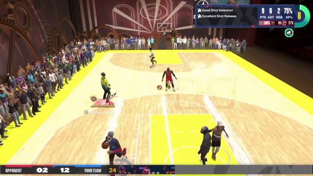 BEST JUMPSHOT FOR CENTER BUILDS in NBA 2K24 смотреть онлайн