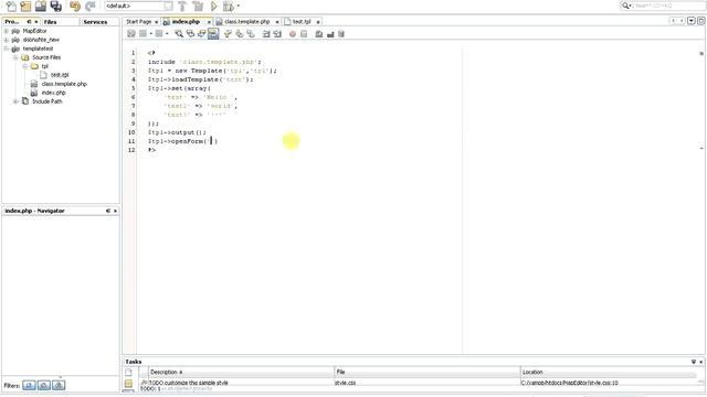PHP TemplateEngine смотреть онлайн