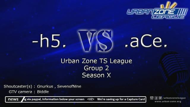 Urban Zone TS League - Season 10 - -h5. vs .aCe. смотреть онлайн