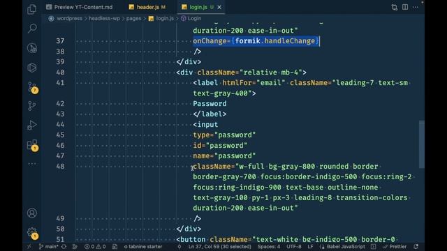 Set Login page & Form Validation | Building a Headless WordPress Web App | NextJS | E13 смотреть онлайн