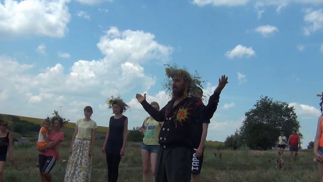 День Ивана Купала в Илларионово, Синельниковского р-н, Днепропетровской области смотреть онлайн