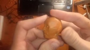 лепка лица головы из пластилина