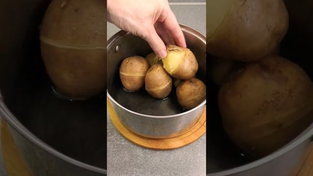 Как по быстрому почистить картошку лайфхак дя кухни смотреть онлайн