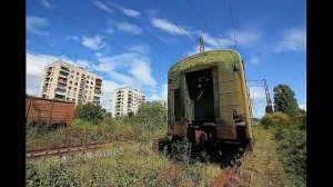 ЖУТКИЕ заброшенные поезда