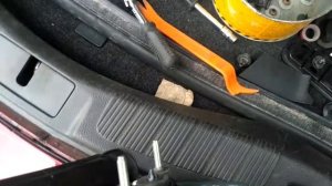 Fusion USA снять задний фонарь.