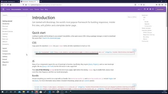Raw HTML vs Bootstrap смотреть онлайн