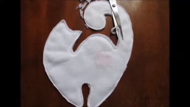 Handmade cat for Valentine's Day. Кошка-валентинка смотреть онлайн