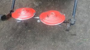 Роторная косилка от мотоблока для минитрактора