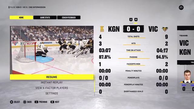 NHL 22 be a pro Goalie Career GamePlay PS5 смотреть онлайн