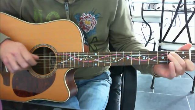 Apprendre a la guitare A la faveur de l'automne de Tété.mp4 смотреть онлайн