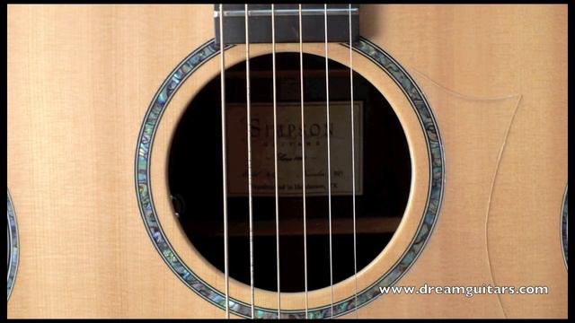 Simpson S-C Acoustic Guitar at Dream Guitars смотреть онлайн