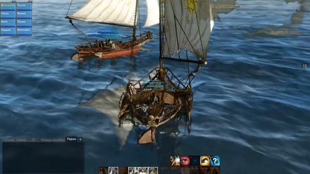 ArcheAge [ЭгидаАквилона] "Упоротые" в море - поймали кошек. смотреть онлайн
