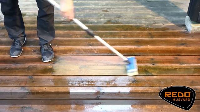 Восстановить внешний вида древесины с шведским препаратом REDO Tra-rent. смотреть онлайн