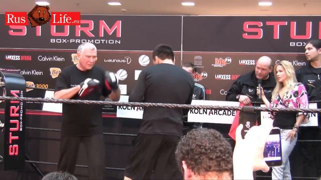 Felix Sturm - Pressetrenning Köln