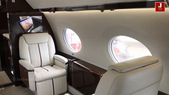 Tour of the $69Million private jet | Gulfstream 650ER | HD смотреть онлайн