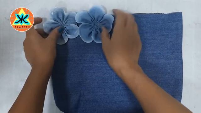 Сумка из старых джинсов и джута, своими руками/ Поделки Жасмин смотреть онлайн