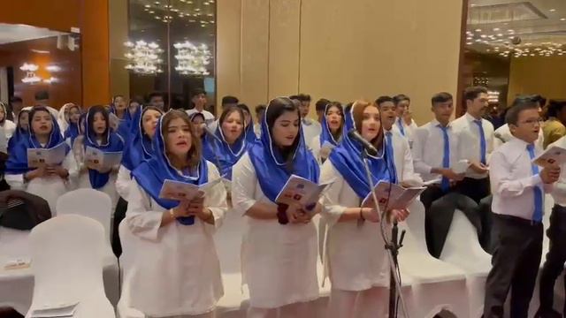 New Apostolic Church international choir in pakistan at the visit of Ap Frank and Ap jhonathan смотреть онлайн