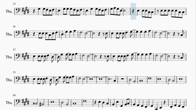 Tuba Sheet Music: How to play Five Nights at Freddy's 1 Song by The Living Tombstone смотреть онлайн