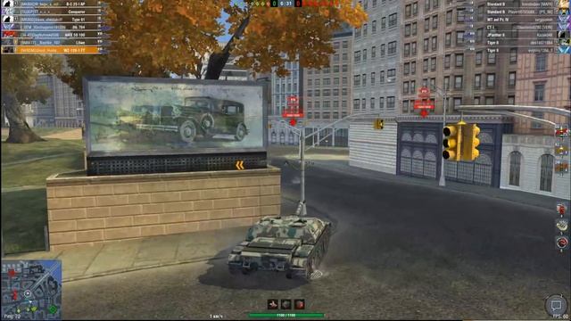 WOT BLITZ Фармим Утром Серебро и Стату