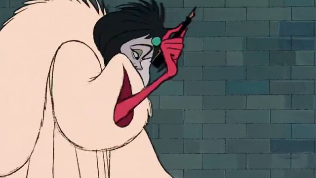 101 Dalmatians - Cruella De Vil's Outburst Scene (French 1975) 720p HD смотреть онлайн