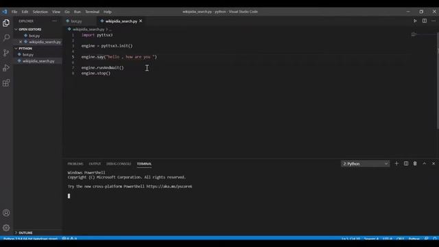 How to make your voice controlled Wikipedia |? ask anything ?and get answers | python project | смотреть онлайн