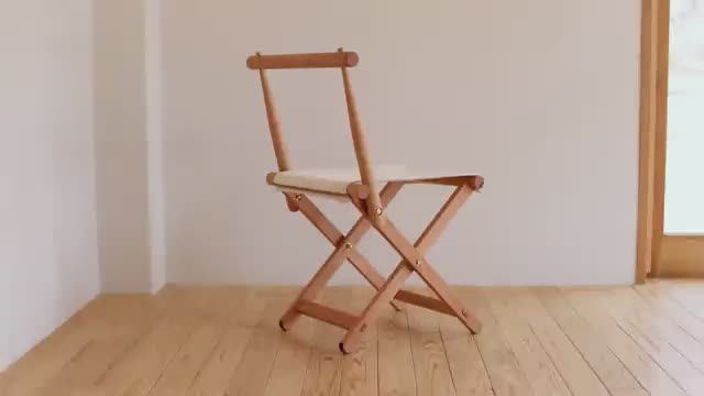 ISHITANI - Making Wooden Folding Chairs - 20 oz canvas seat смотреть онлайн