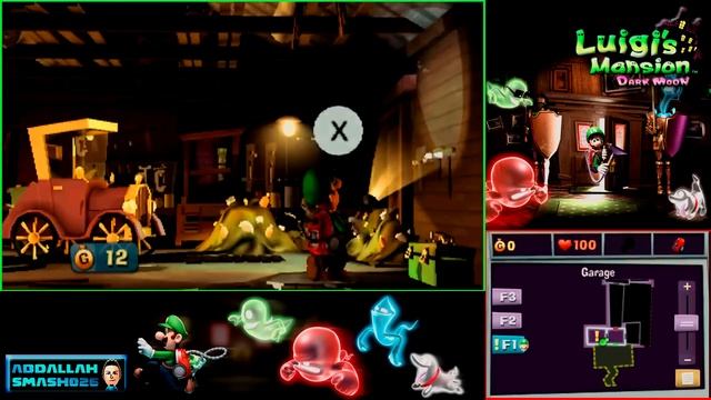 Luigi's Mansion Dark Moon - Part 1: Gloomy Manor A1 "Poltergust 5000" 100% Walkthrough смотреть онлайн