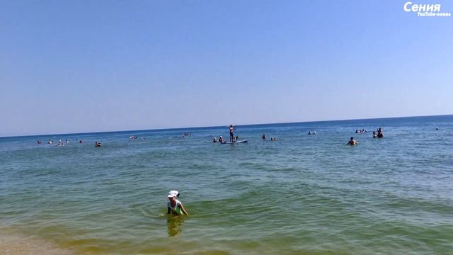 Шикарные песчаные пляжи около Анапы. Чёрное море цветет! Станица Благовещенская 2022 смотреть онлайн
