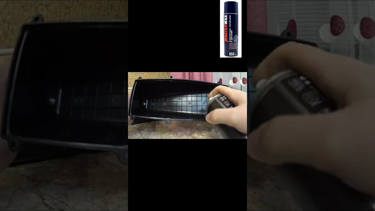 Подготовка к вклейке фильтра. Используем очиститель тормозов и деталей смотреть онлайн