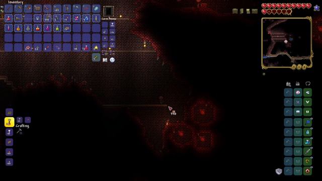 Zacięta walka z Brain of Cthulu | terraria 1.4.3.2 смотреть онлайн