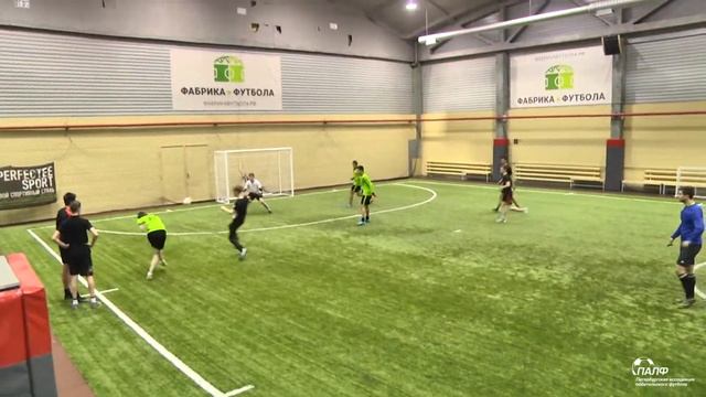 Зимний Чемпионат ПАЛФ по футболу 5х5. BAKURUS - Данул (полный матч) смотреть онлайн
