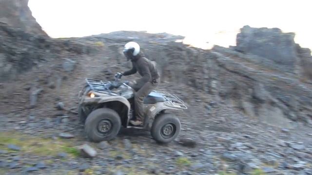 Кольский, Рыбачий - 2011 на квадрике по ущелью
