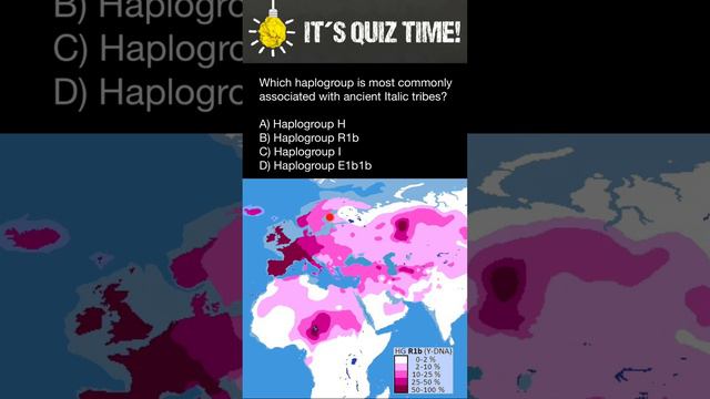Which haplogrpup most commonly associated with ancient Italic tribes? смотреть онлайн