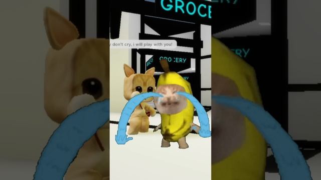Sad Banana Cat wants to play a new roblox game! ?#clamber #roblox #bananacat #brookhaven #shorts смотреть онлайн