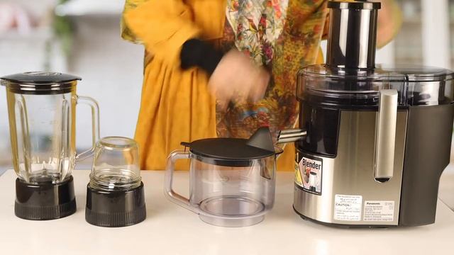 معرفی آبمیوه گیر پاناسونیک چند کاره | Panasonic MJ-DJ31 смотреть онлайн