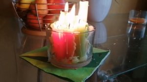 Как реанимировать свечку в стеклянном стакане. Мой handmade.