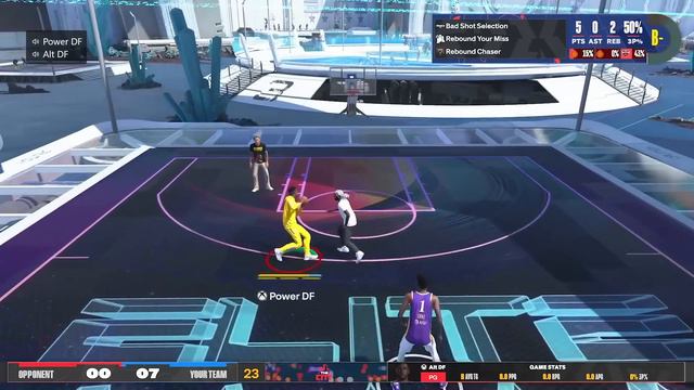 FIRST PARK GAME W/ 2-WAY SKILLED STRETCH BUILD IN NBA 2K24.... смотреть онлайн