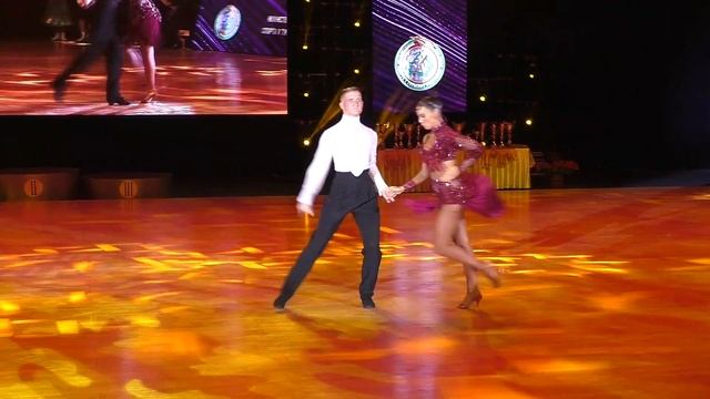 Румба / Гришко Матвей и Хаткевич Мария (Минск, Сигма) / Молодежь-1 La (Open) Первенство Беларуси смотреть онлайн