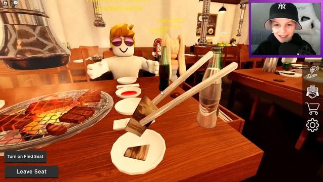 ?ВПЕРВЫЕ ПРИШЛИ В КОРЕЙСКИЙ РЕСТОРАН В РОБЛОКС! | #роблокс смотреть онлайн