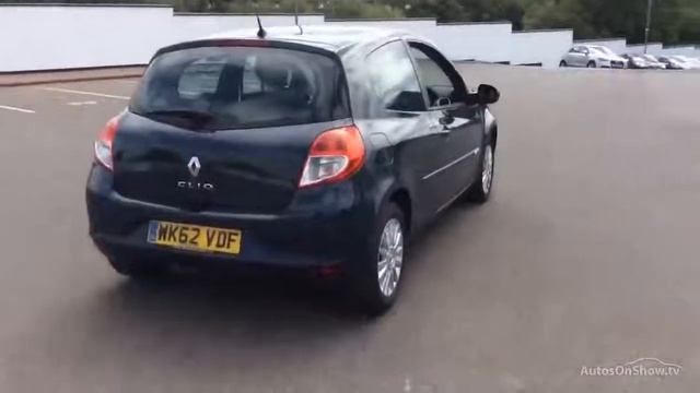 RENAULT CLIO EXPRESSION PLUS 16V BLUE 2012 смотреть онлайн