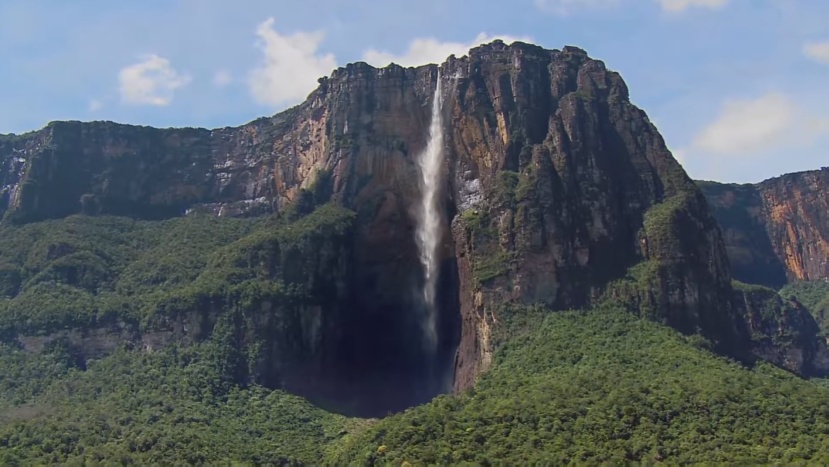 Водопад Анхель - высочайший в мире. смотреть онлайн