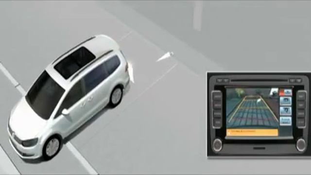 ►2014 NEW Volkswagen Sharan Animation Rear Assist смотреть онлайн