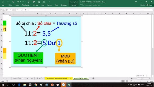 CÁCH CẢNH BÁO SẢN PHẨM SẮP ĐẾN NGÀY HẾT HẠN THEO YÊU - I LOVE EXCEL ! смотреть онлайн